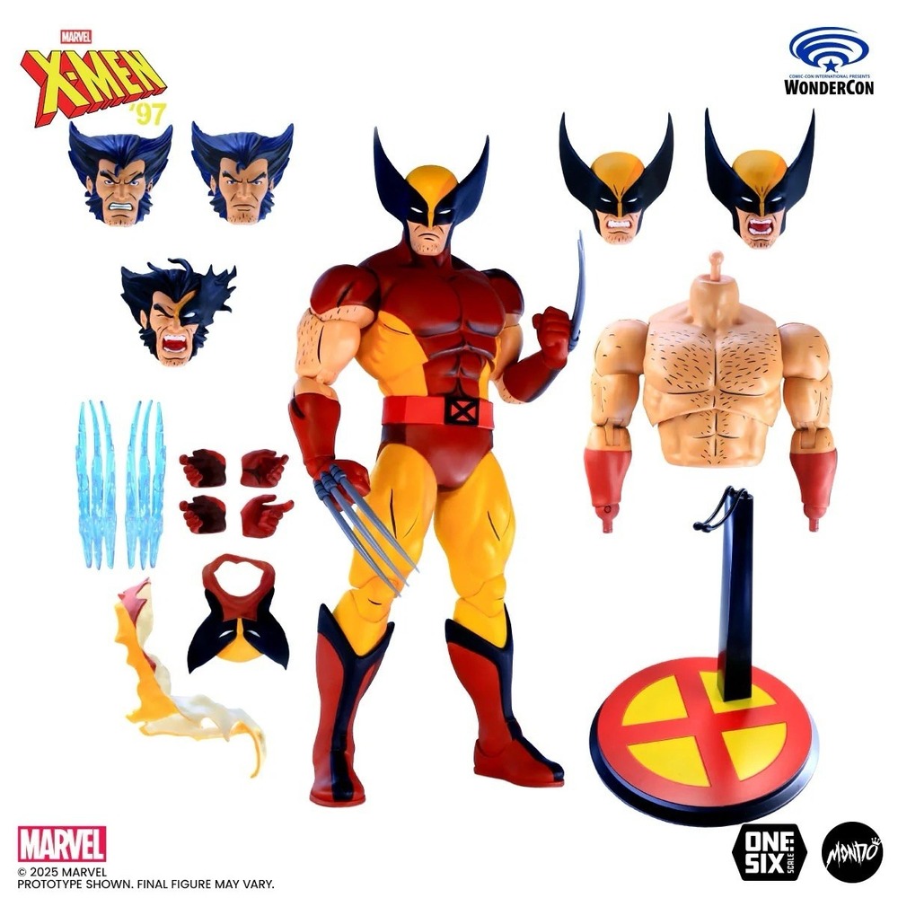 Mondo X-Men '97 Wolverine 1/6 Scale‎ Figure Pryde of the X-Men LE1000 STOCK